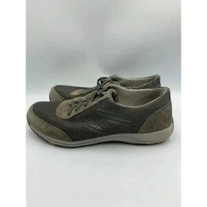 Dansko‎ Womens Hayes Sneakers Gray 4515201020 Leather Lace Up 6.5-7 M EUR 37